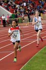 Girls under-13s 800 metres at the Gateshead Tartan Games Open.
